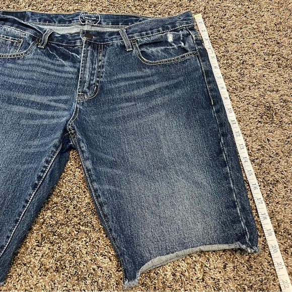 Brooklyn Calling N.Y.C Aeropostale Men’s Cut Off Jean/Denim Shorts Sz 34 - Picture 6 of 10